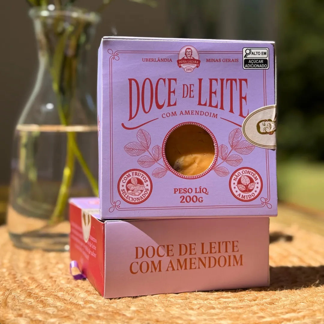 Doce de Leite com Amendoim na Caixa - 200g