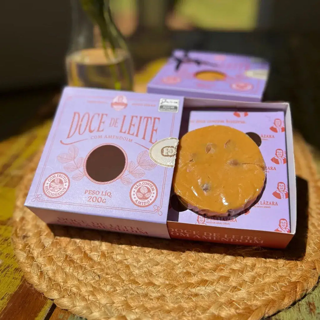 Doce de Leite com Amendoim na Caixa - 200g
