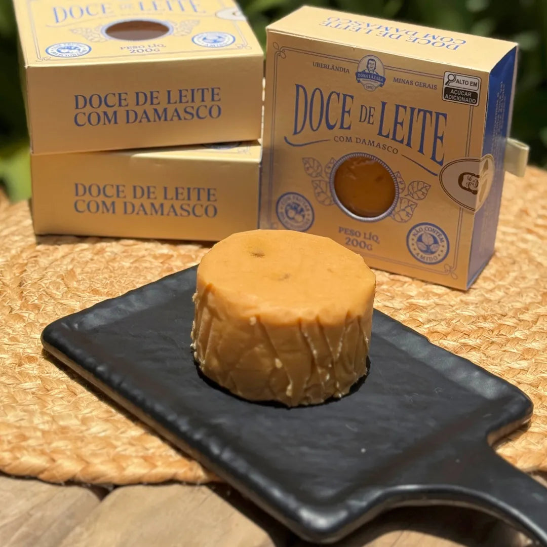 Doce de Leite com Damasco na Caixa - 200g
