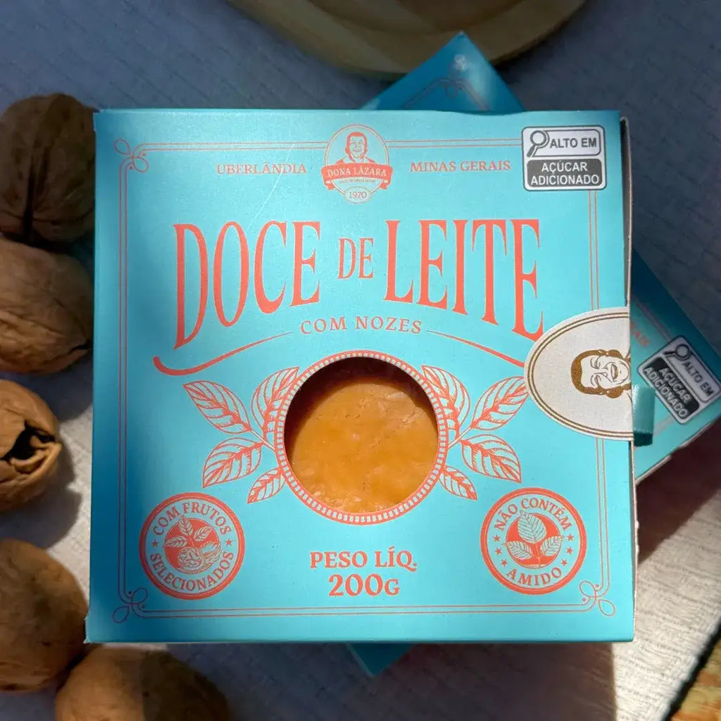 Doce de Leite com Nozes na Caixa - 200g