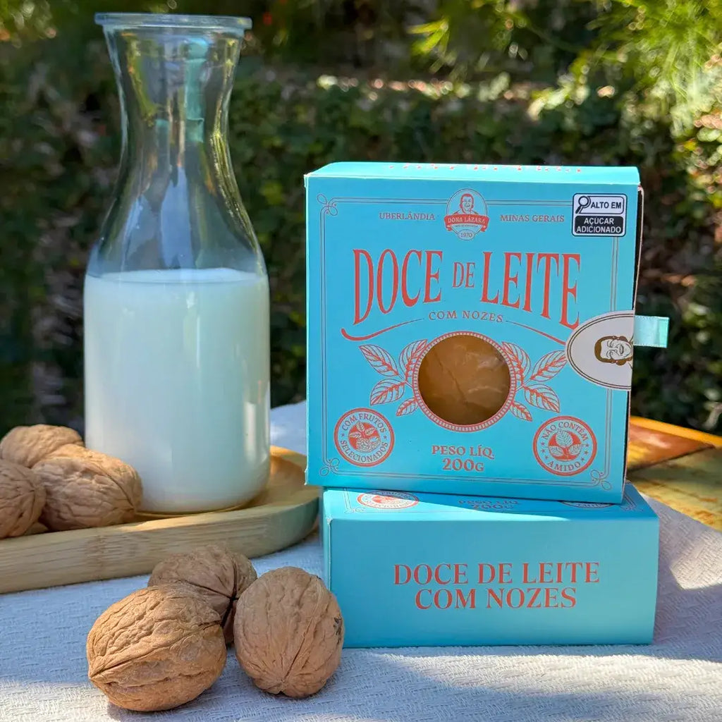 Doce de Leite com Nozes na Caixa - 200g
