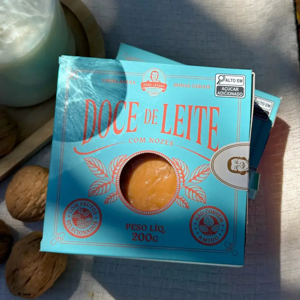 Doce de Leite com Nozes na Caixa - 200g