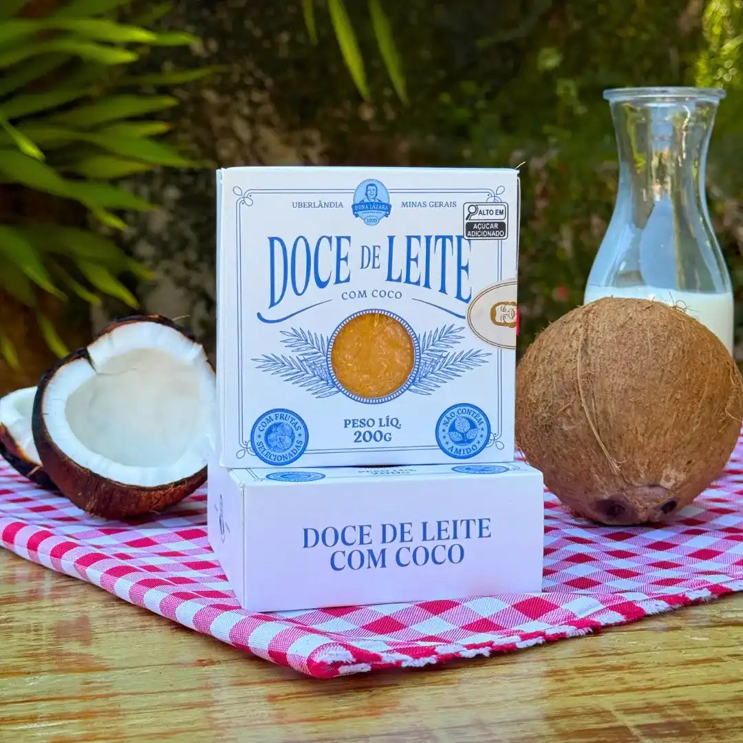 Doce de Leite com Coco na Caixa - 200g