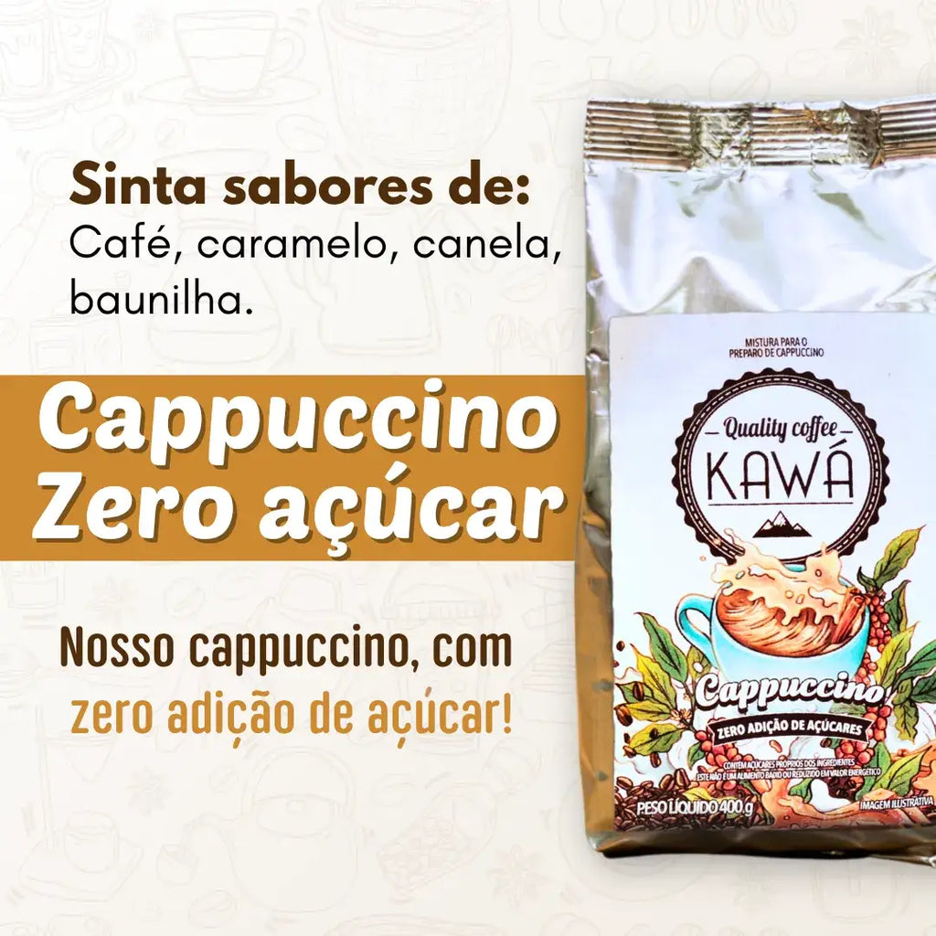 Cappuccino Kawá - Zero Açúcar