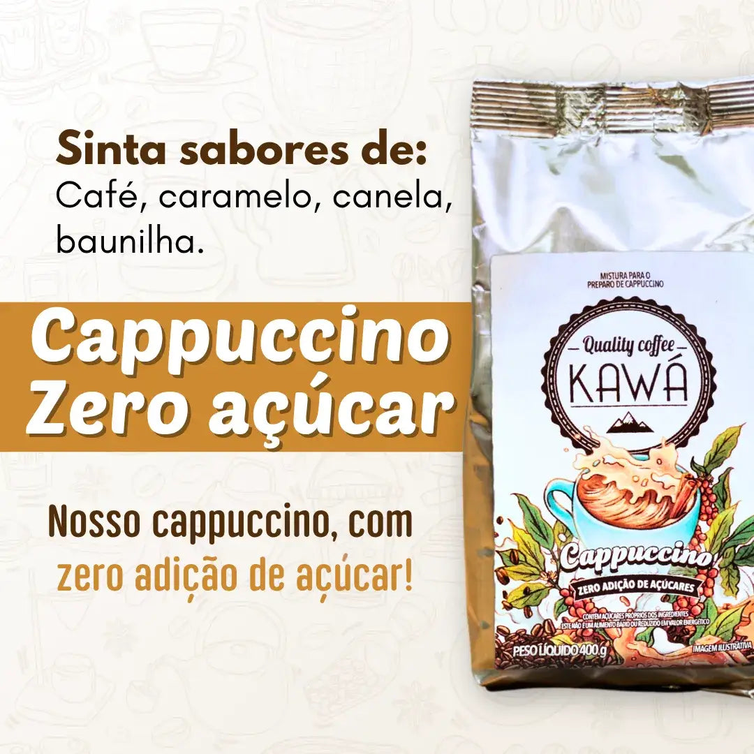 Cappuccino Kawá - Zero Açúcar