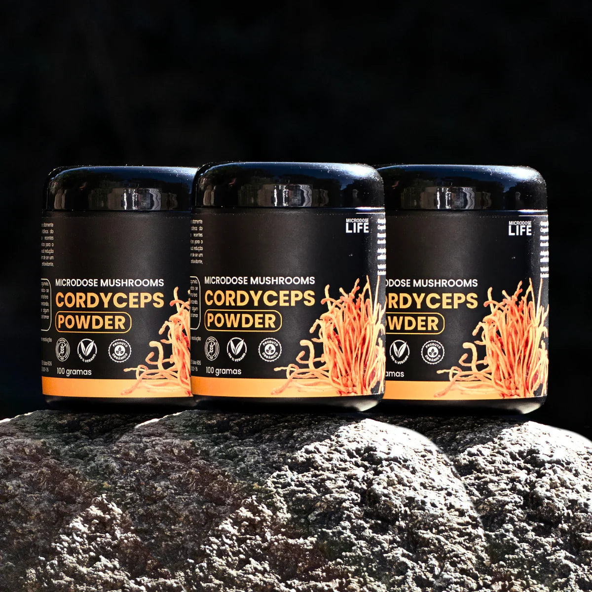 Cogumelo Cordyceps Militaris | Extrato em Pó 100gr