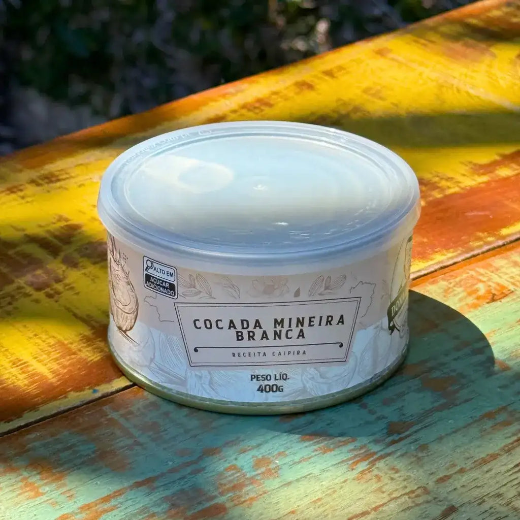 Cocada Mineira Branca Cremosa - Lata 400g