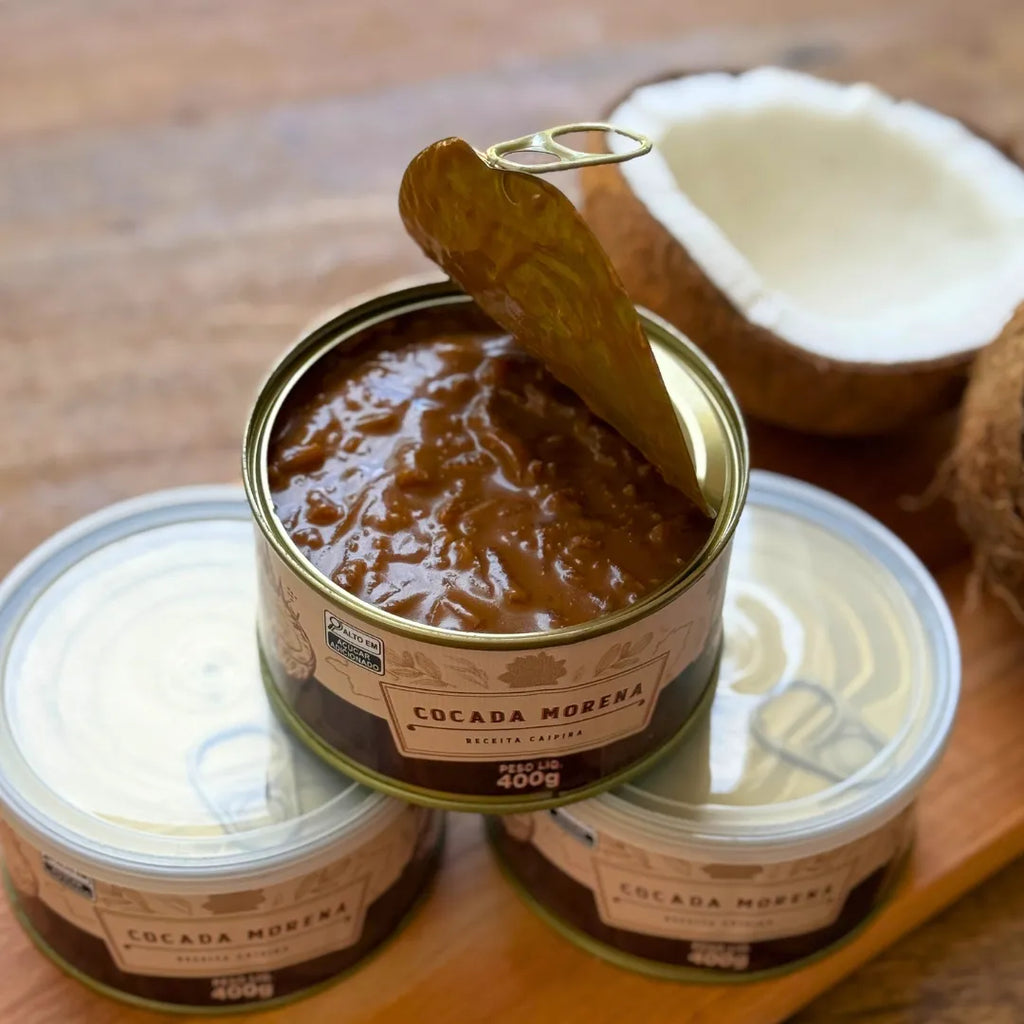 Cocada Cremosa Morena - Lata 400g