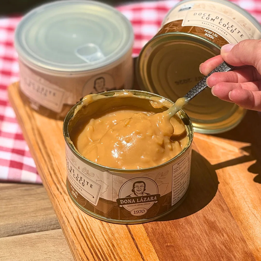 Doce de Leite com Coco - Lata 400g
