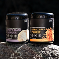 Kit Foco e Energia | Lion's Mane + Cordyceps | Extrato em Pó 100g